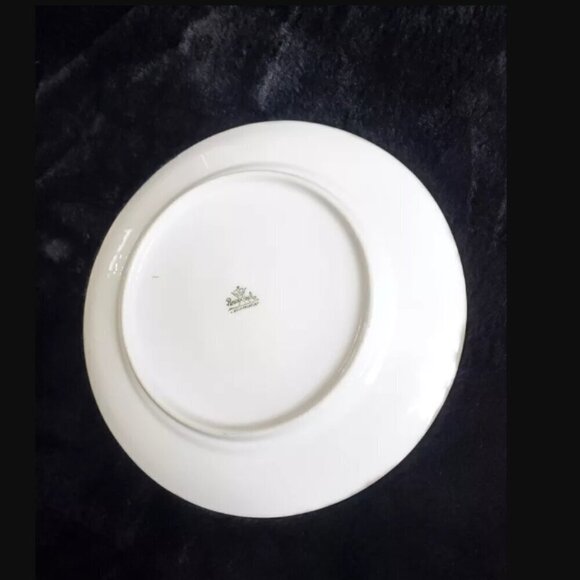 Antique Early 1900s ROSENTHAL SELB BAVARIA Floral Dessert Plate Gold Trim 7.5" - Picture 4 of 6